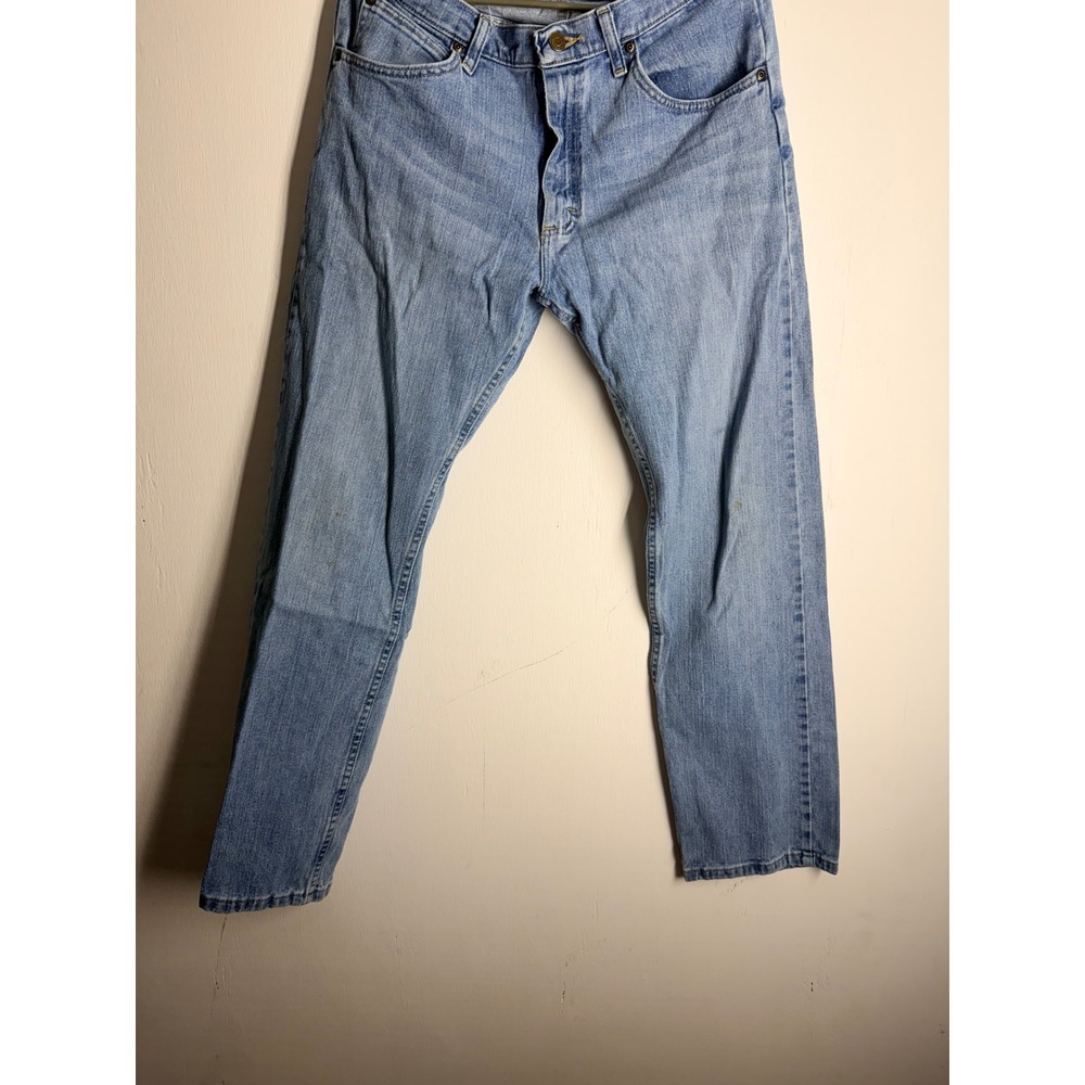 Wrangler Premium Quality Mens Straight Leg Jeans Light Wash 32x32 96FXWSL
